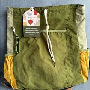 Coco Village Washable Nylon Gym Bag - Earthbound